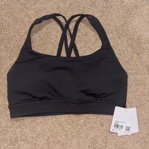 Lululemon Dark Gray Energy Sports Bra
